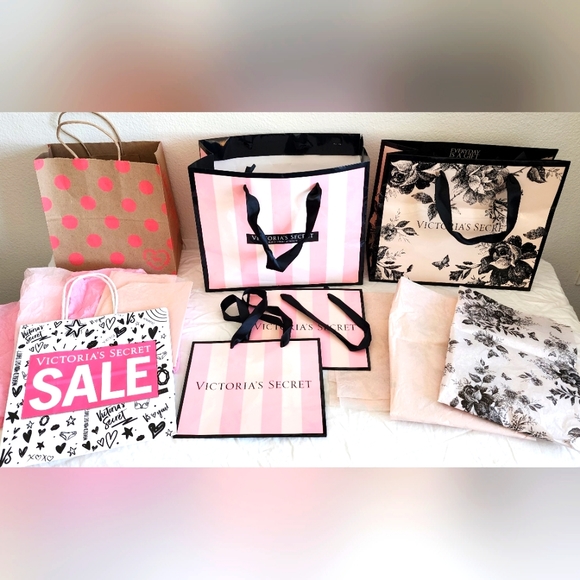 VTG Victoria's Secret Gift Wrap Bundle - Picture 1 of 3